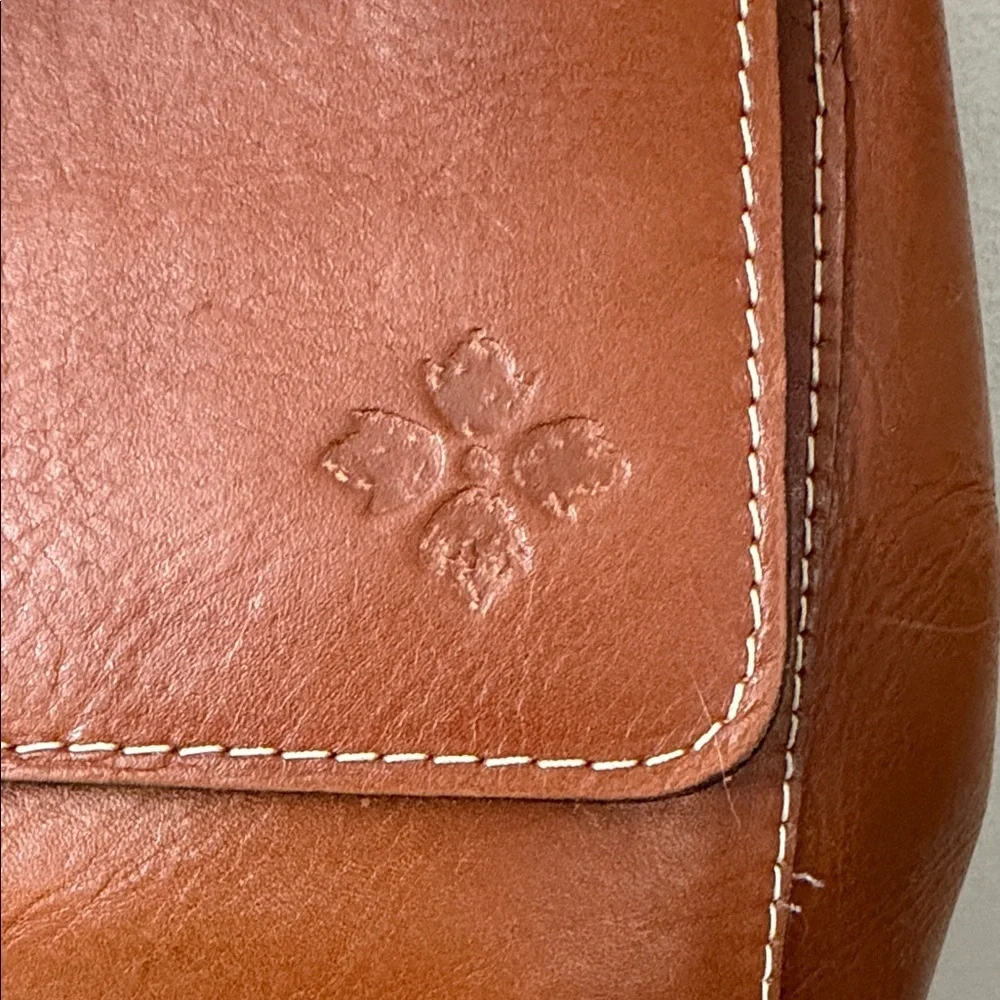 Patricia Nash Tan Leather Backpack